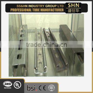 Galvanized unistrut steel c channel