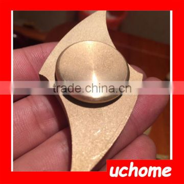 UCHOME New Brass Relieve Stress hand spinner fidget toy