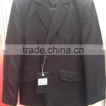 2016 lapel new black suit of cultivate one's morality