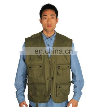 safety vest waistcoat /factory safety vest / multi pockets vest / wholesale best selling outwear vest