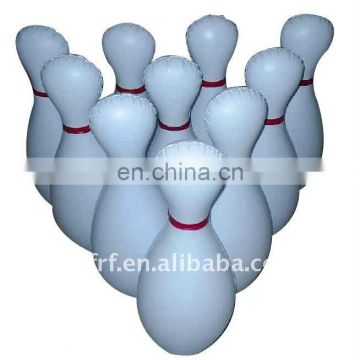 Inflatable bowling pins