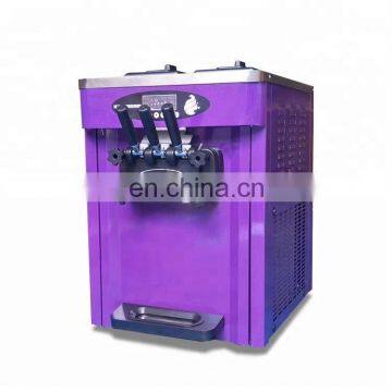 Commercial Table Top Single Flavor Soft Ice Cream Machine