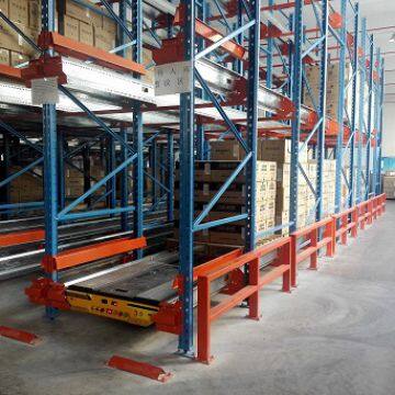 Shuttle System  Programmable Deep Retrieval System  Radio Shuttle Racking System