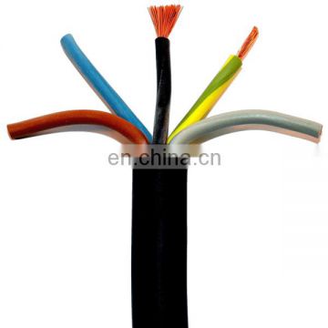 14 18 20 22 24 AWG 2 4 6 8 Core Copper Cable Flexible Silicone Rubber Cable