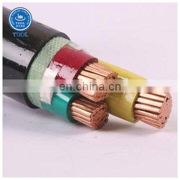 U o/U 0,6/1 kV, Single Cor150mm2 LV XLPE insulated PVC out Sheath Power cable manufacturer