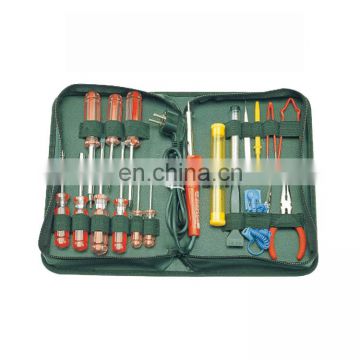 FRANKEVER Electrical repair tool kit screwdriver set soldering iron solder pliers