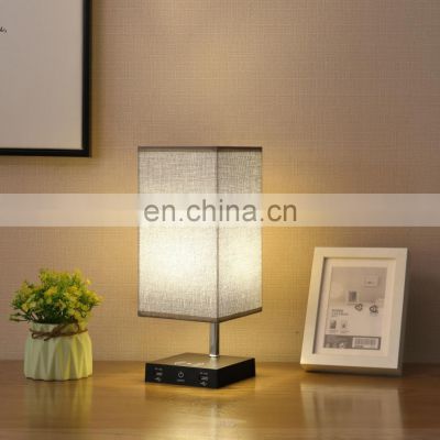 hot sell Home Desk Light Table Lamp iron base custom home decor for working and studying