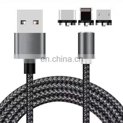 3 in 1 magnetic charging cable 3 in 1 charging cable for mobile phones
