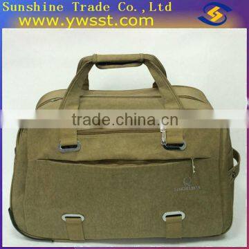 Retro-style compass luggage trolley bag(HL10)