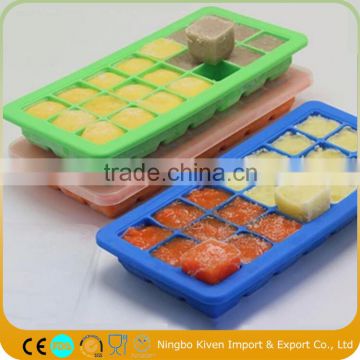 Baby Food Storage Freezer Container Innovative Ice Tube Tray