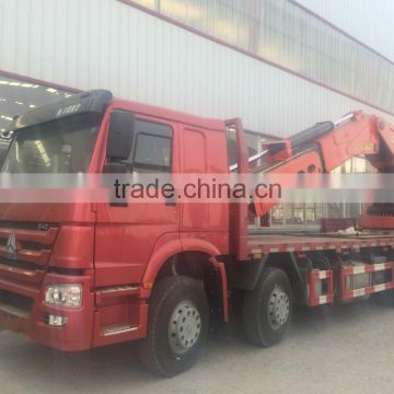lowest price !!! 2015 NEW STYLE Euro 2 6*4 truck mounted crane with free parts