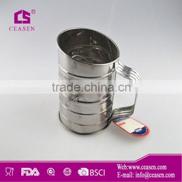 flour sifter(Durability manual stainless steel)