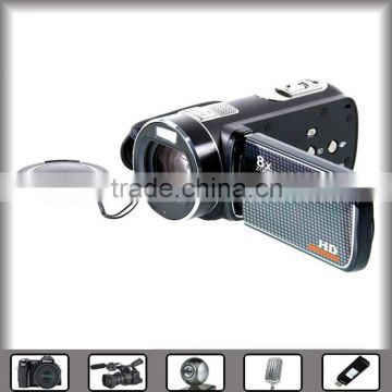 good quality 12 mega pixels digital video camera with 3" TFT LCD display, USB2.0, LED light