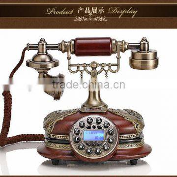 The new European-style antique telephones fashion high-end vintage retro craft villa home telephone Alice