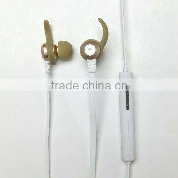 Stylish BT-866 Gold White Sport V4.1 Wireless Bluetooth Earphone