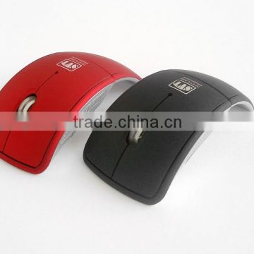 2.4G foldable wirelss arc mouse