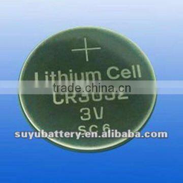 3v lithium button battery CR3032