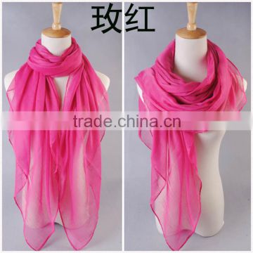 NL126 new style plain big size muslim scarf
