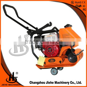 portable walk-behind manual operate roller compactor machine with spraying system and strong shock tube JHC-1600