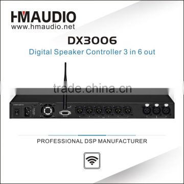 Discount 2016 newest professional audio speaker processor DX3006 with wifi