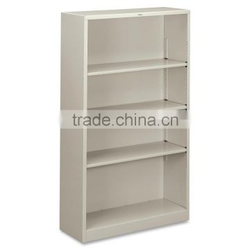 KD metal book shelf movable bookshelf