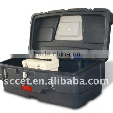 110L Black ATV Luggage Boxes with Cooler Box