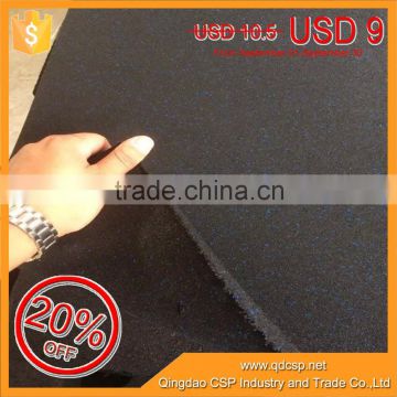 Black 1m x1m Anti Slip rubber mat for gym,rubber floor mat on discount