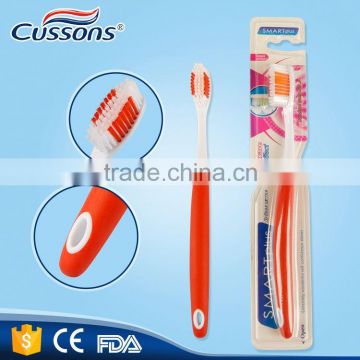 China supplier small moq soft/medium/hard bristle toothbrush set