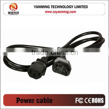 male to female plug power cable kettle lead extension power cable