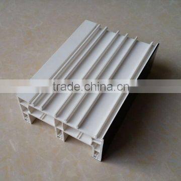 Sliding UPVC Window and door profiles 3 tracks 5 chambers upvc sliding frame profiles