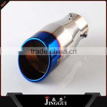 Wenzhou SS304 blue burnt popular exhaust pipe for universal