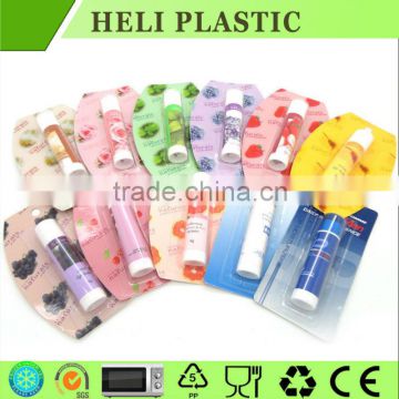 clear blister lipstick insert plastic tray/container
