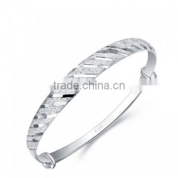 Made with 925 sterling silver wholesale jewelry not fade 925 bangle