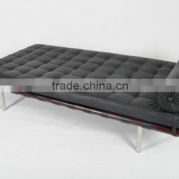 Top quality aniline leather Barcelona daybed replica