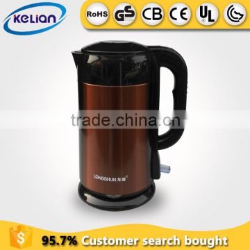Fast boil water stainless steel electric kettle