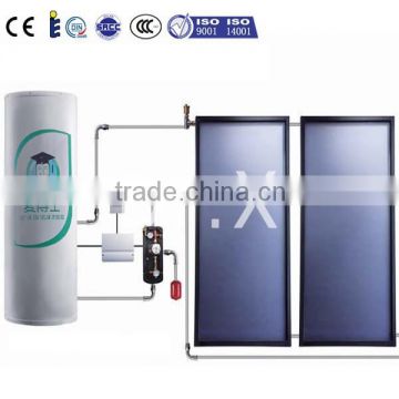 high efficiency 300 liter Split high pressure flat panel solar heat system