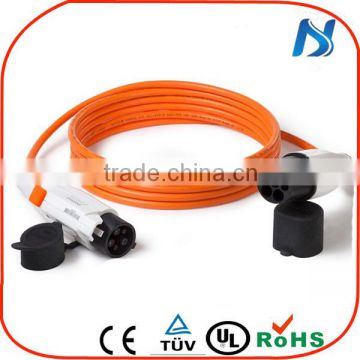 china wall socket Dostar J1772 to plug 62196-2 industrial plug and Socket J1772 to 62196-2 16A EV Charging Cable Plugs