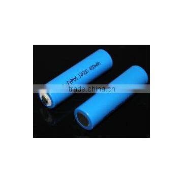 Wholesale LiFePo4 14500 3.2V 400mah battery