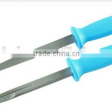 electroplated diamond sharpener for knife and blades