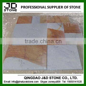 flamed double color sandstone for England