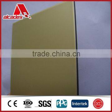 Champagne Metallic and Gold Metallic Aluminium Composite Material ACP manufacturer