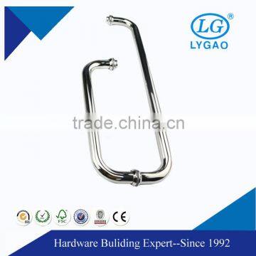 Stainless steel shower room handle , glass door handle , door handle made in China