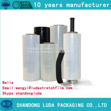 Shandong Luda export high-quality transparent hand stretch wrap film