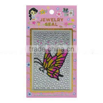 lovely jewelry sticker cell ,phone jewelry sticker