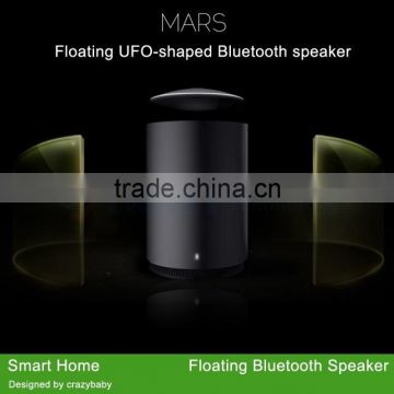 Magnetic levitation waterproof mini wireless nfc bluetooth speaker