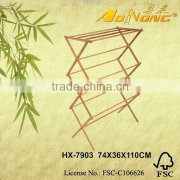2015 Eco-friendly Household Essentials Folding Bamboo/wooden Clothes Drying Rack/Bath Towel Racks