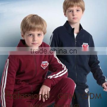 2 pcs boys cotton sports clothing set hoodie pants