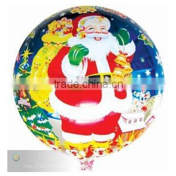 fashion high quality cartoon round shaped mylar inflation alumium foil balloon