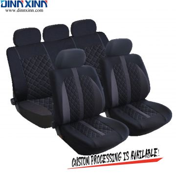 DinnXinn BMW 9 pcs full set woven leather car seat covers design factory China