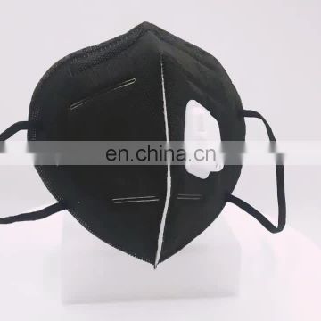 Popular Design Black Face Mask Fashion Respirator Mask